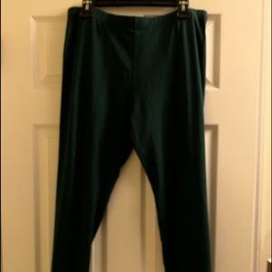 2XL hunter green leggings